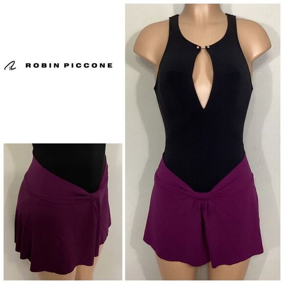New. Robin Piccone plum swimsuit coverup skirt. Retails $119. Small - Picture 1 of 9